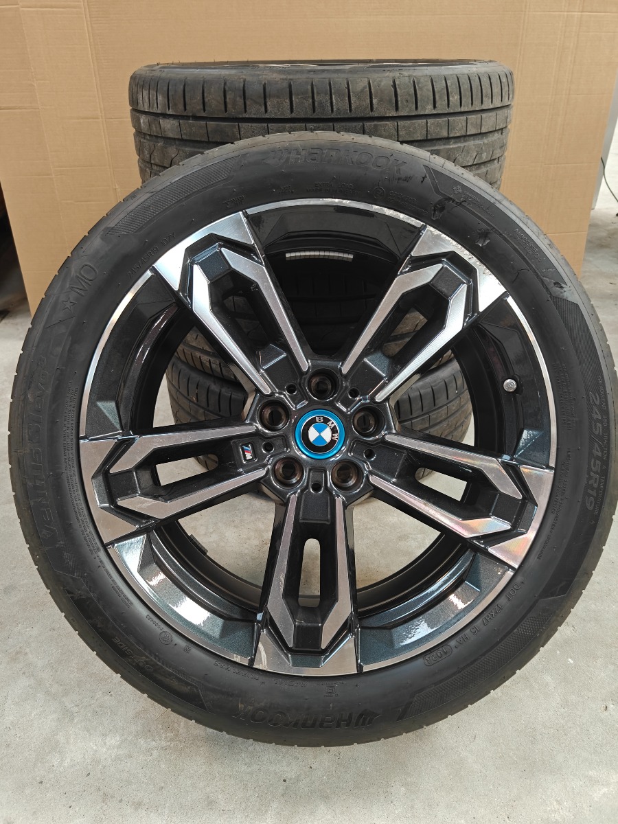 Originale BMW fælge med dæk 