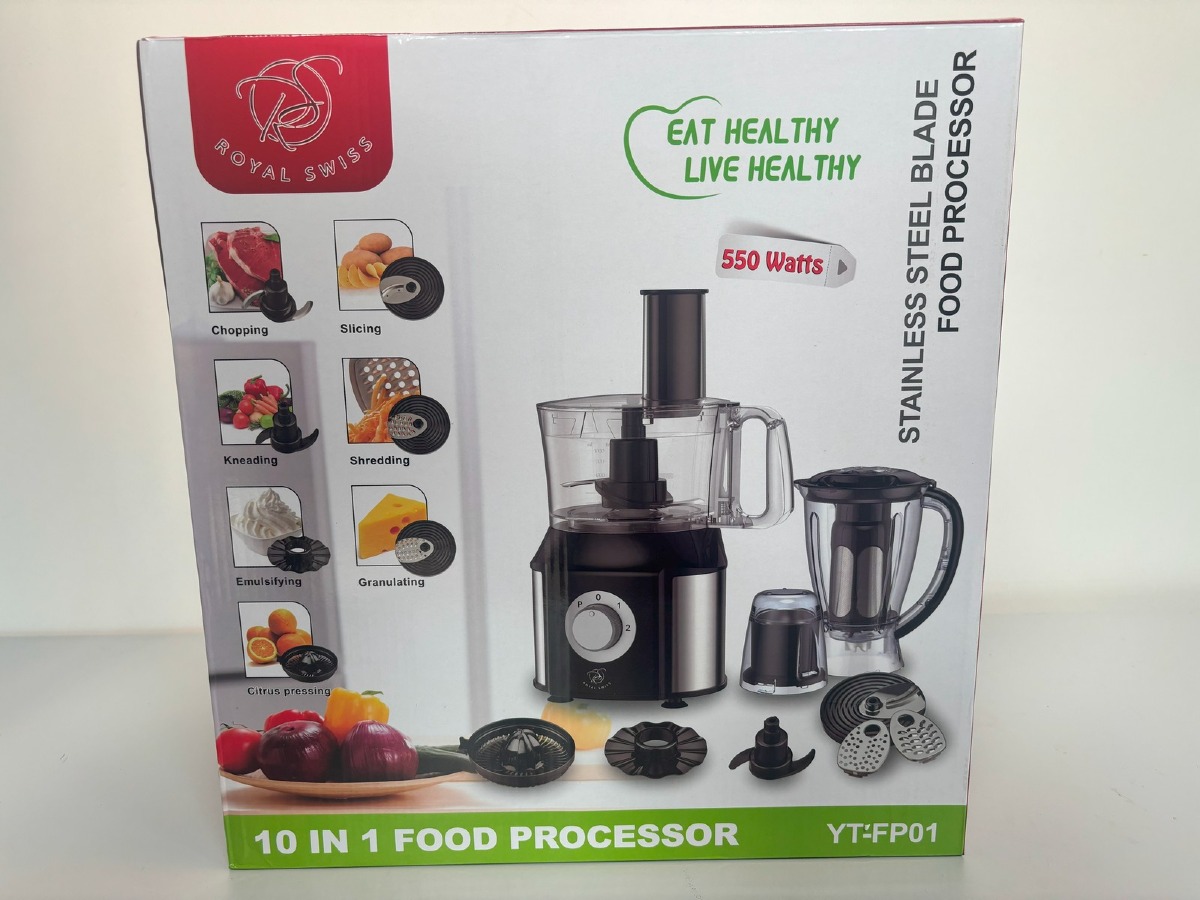 Royal Swiss 10 i 1 food processor