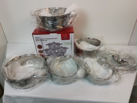 Royal Swiss Grydesæt, 10 dele