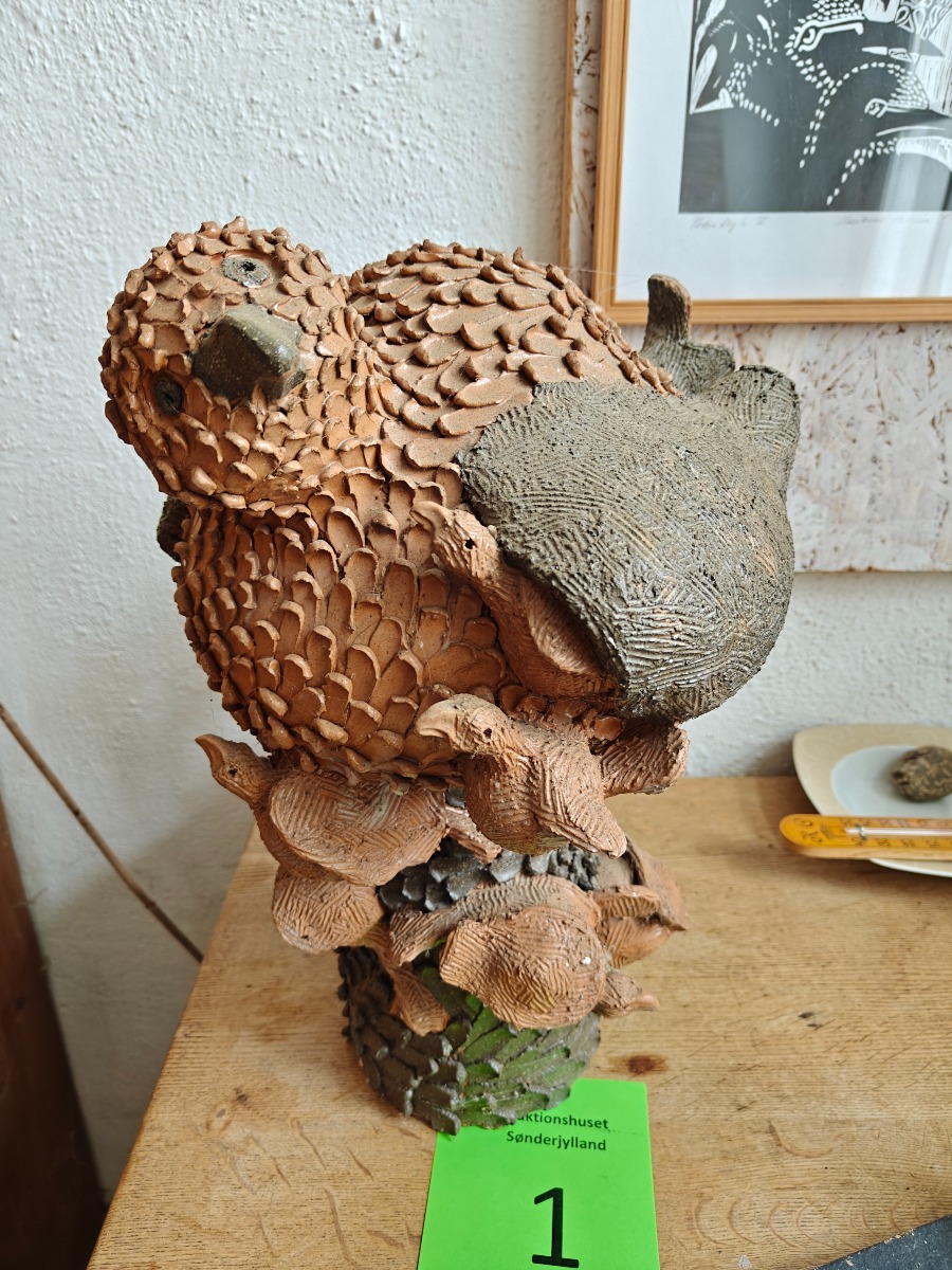 Marianne Permin. Fuglemor med unger