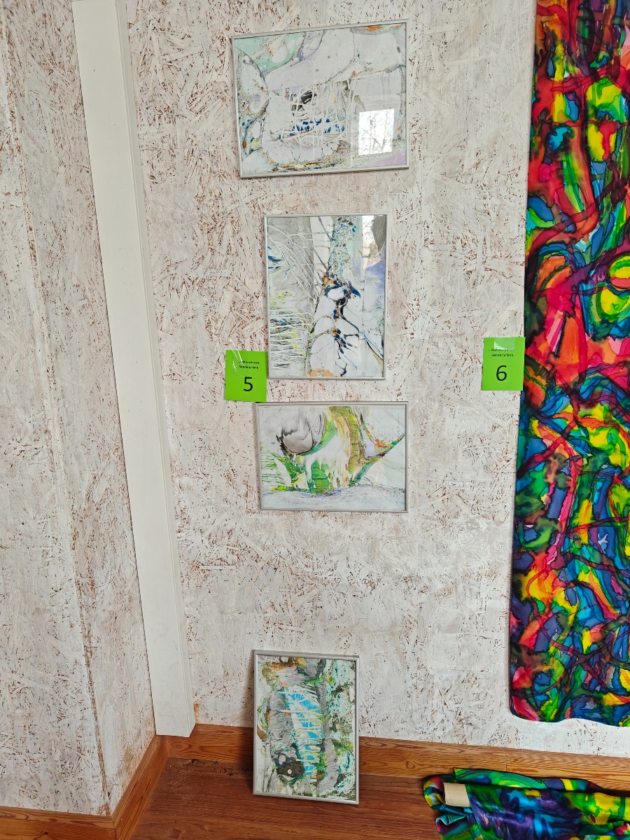 Marianne Permin, Farvetryk på papir