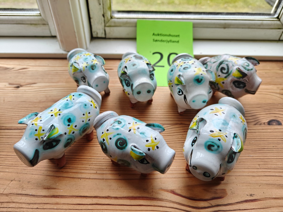 Små grise af keramik (7)