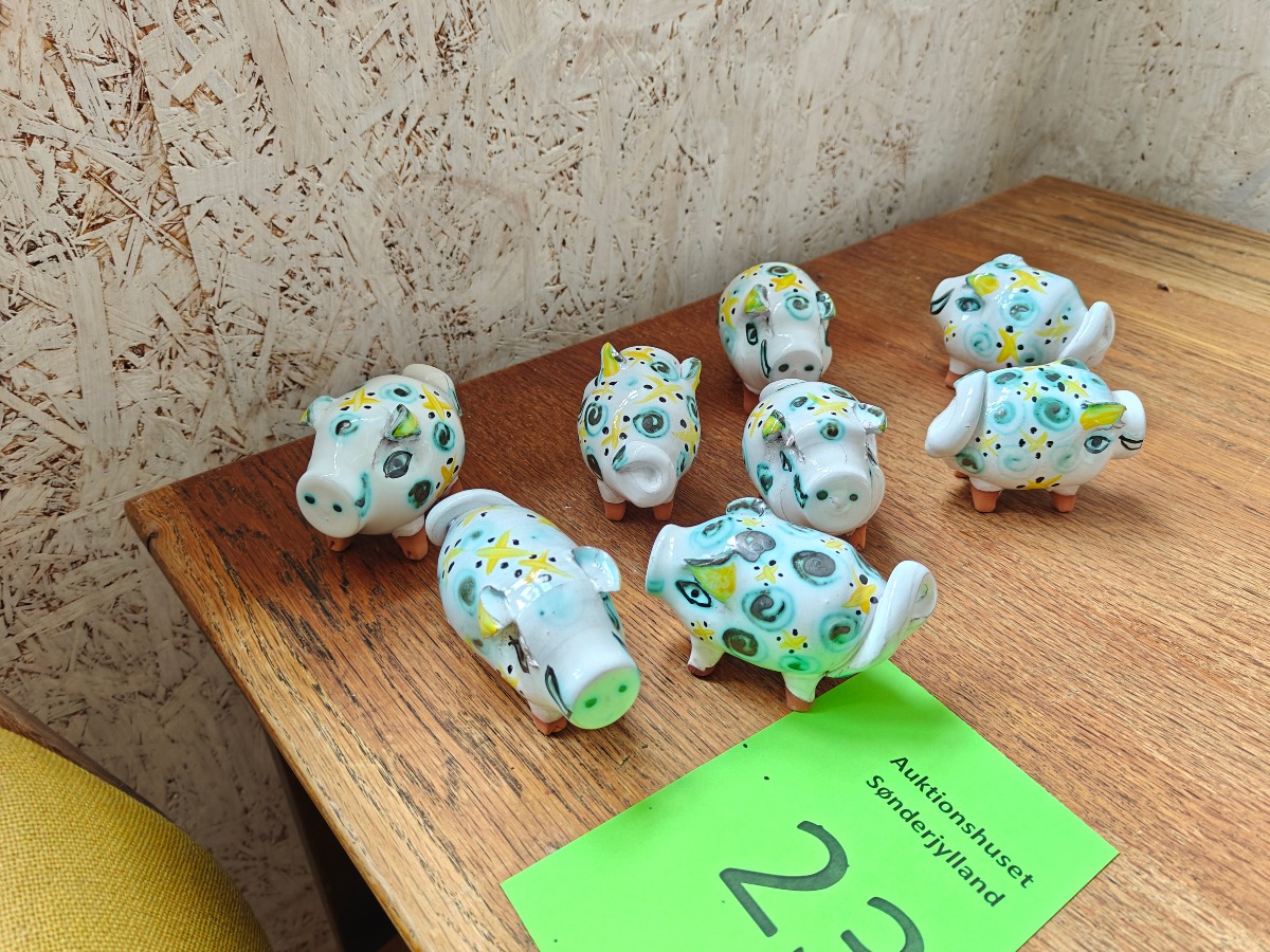 Små grise af keramik (8)