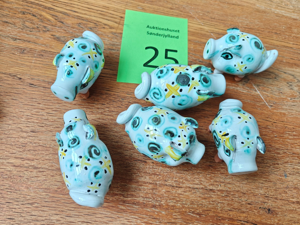 Små grise af keramik (6)