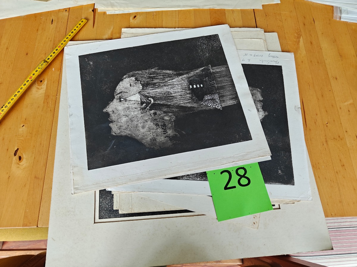 Samling af forskellige tryk 