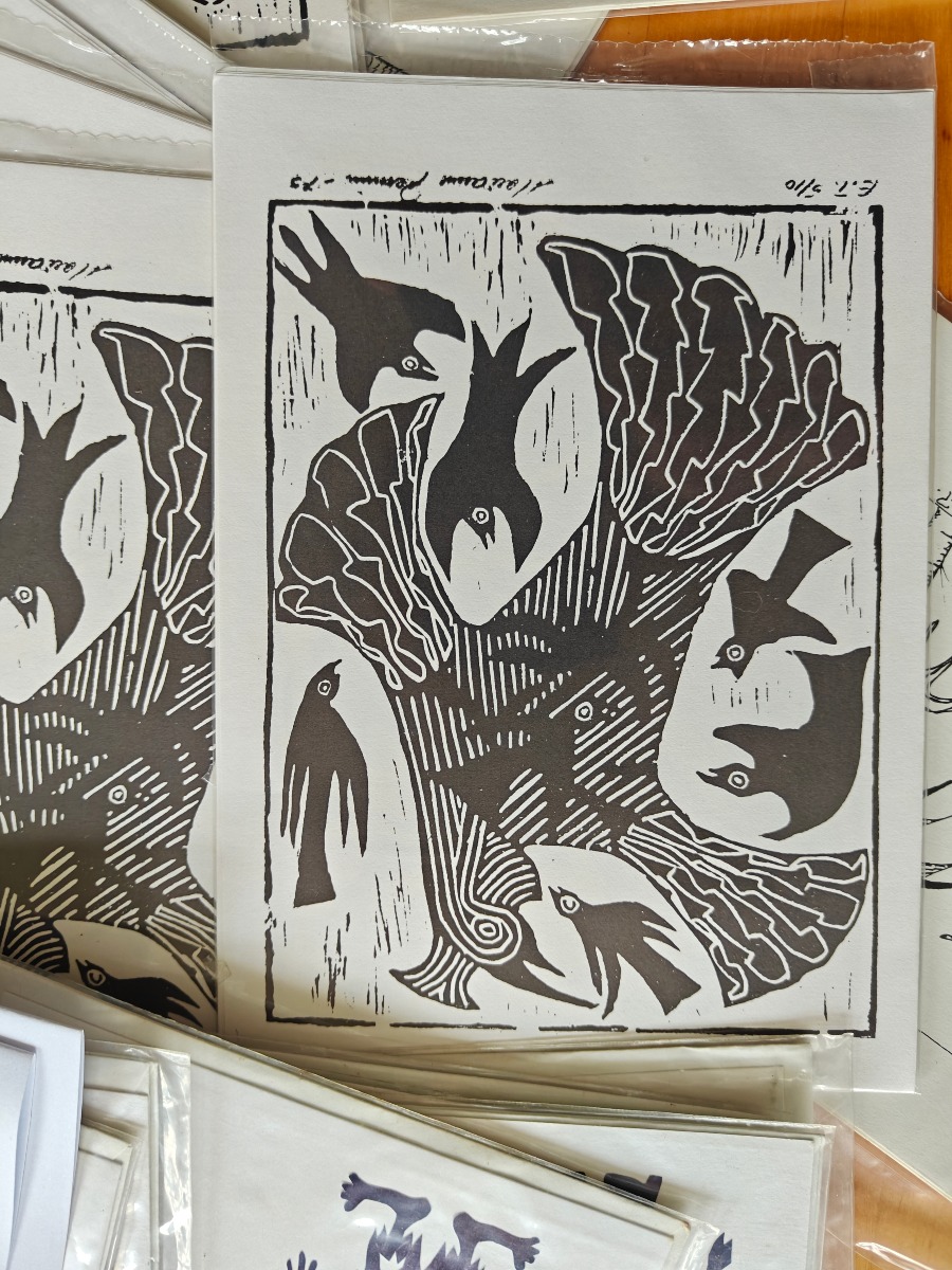 Marianne Permin m.fl. Trykte kort