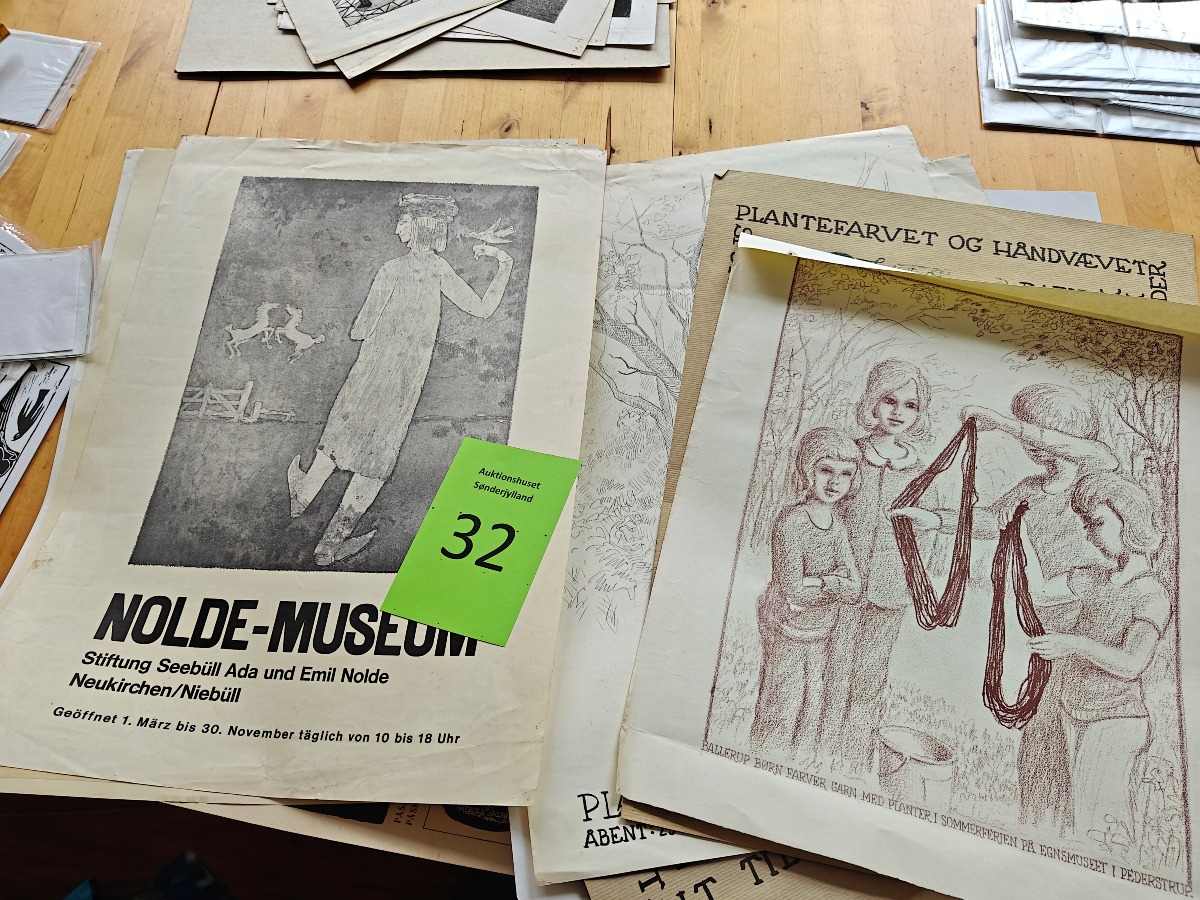 Samling udstillingsplakater