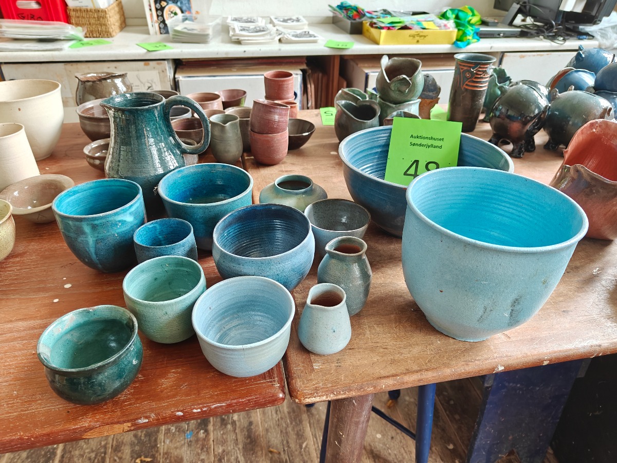 Marianne Permin. Turkis keramik