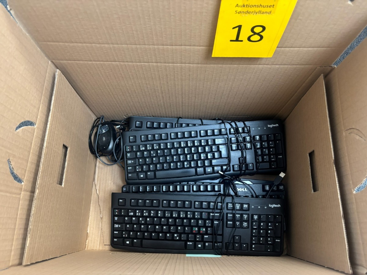 Diverse tastatur & mus