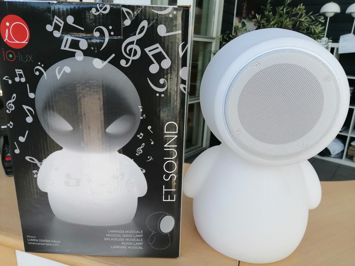 ET.SOUND Alien højtaler / lampe m fjernbetjening 