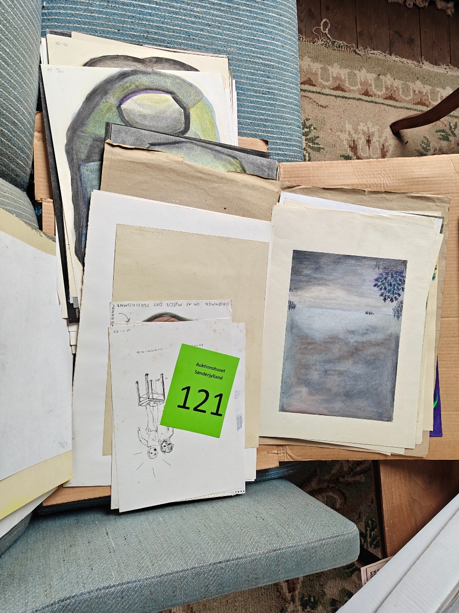 Samling tegninger og tryk