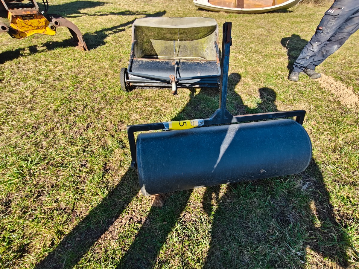 Tromle & opsamler til havetraktor