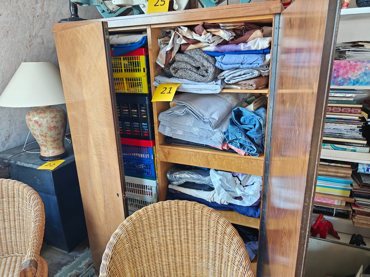 Stor mængde tekstiler