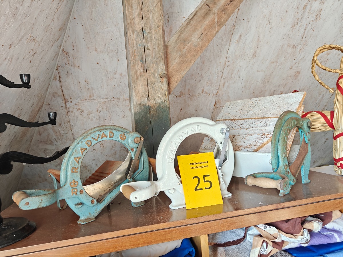 3 Raadvad brødskærere