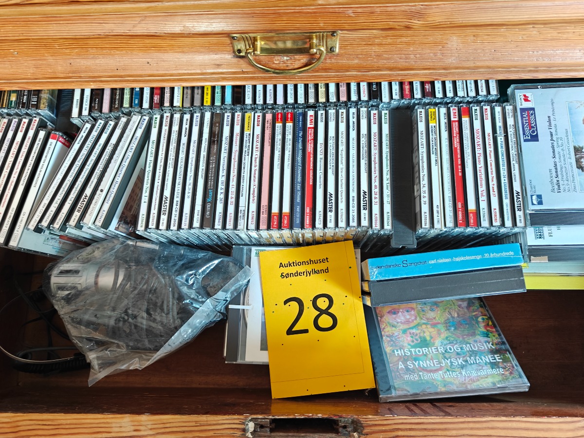 Stor samling klassiske CD'er
