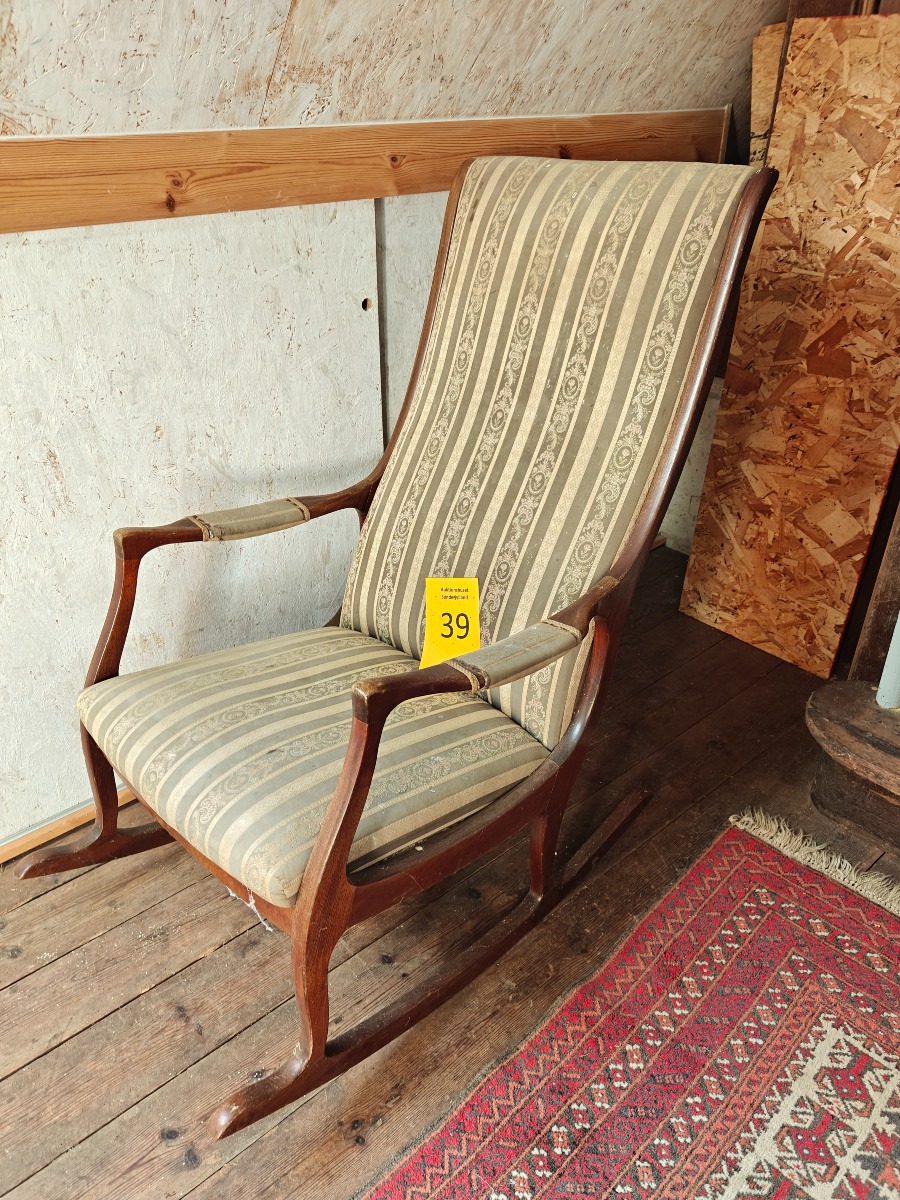 Jugendstil gyngestol 