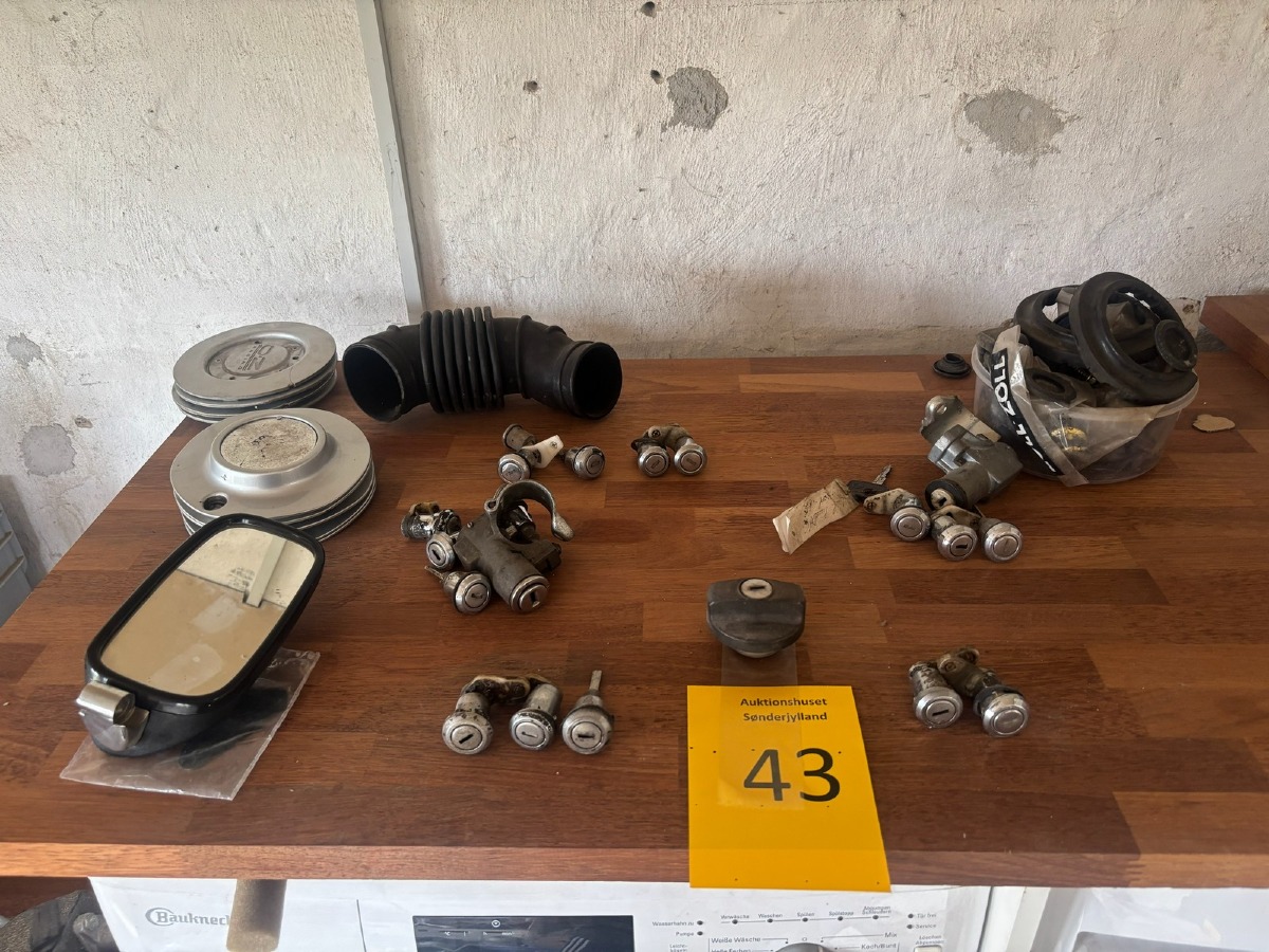 Alt på hylde, diverse reservedele