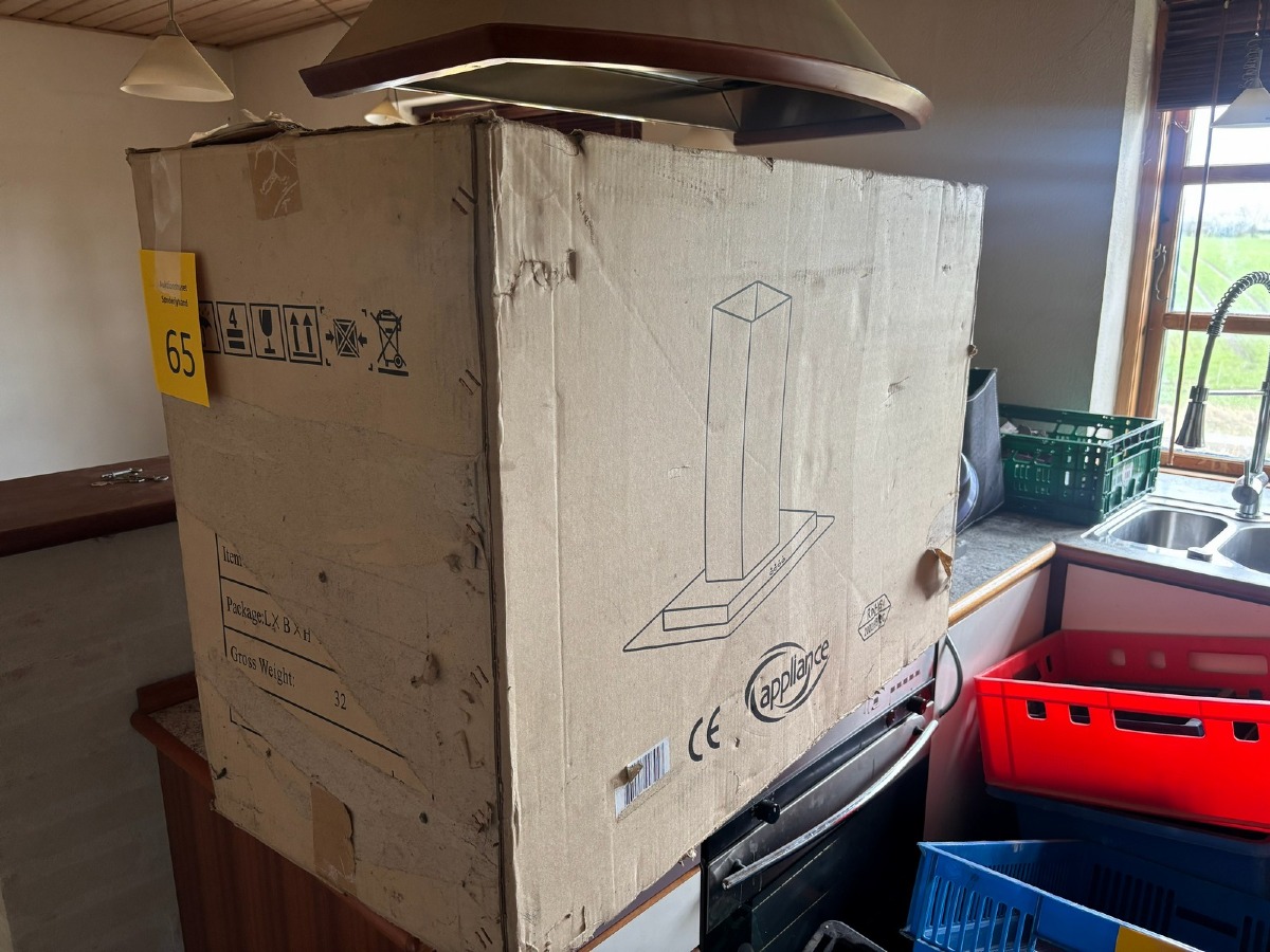 Emhætte fra Appliance – model AFG-900GIH Isla (Ny og urbugt)