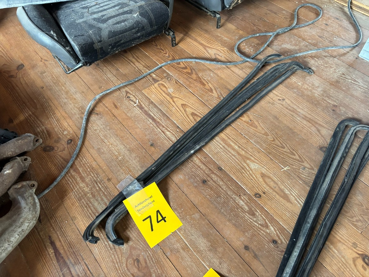 Gummilister Opel Kadett C til 2 døre