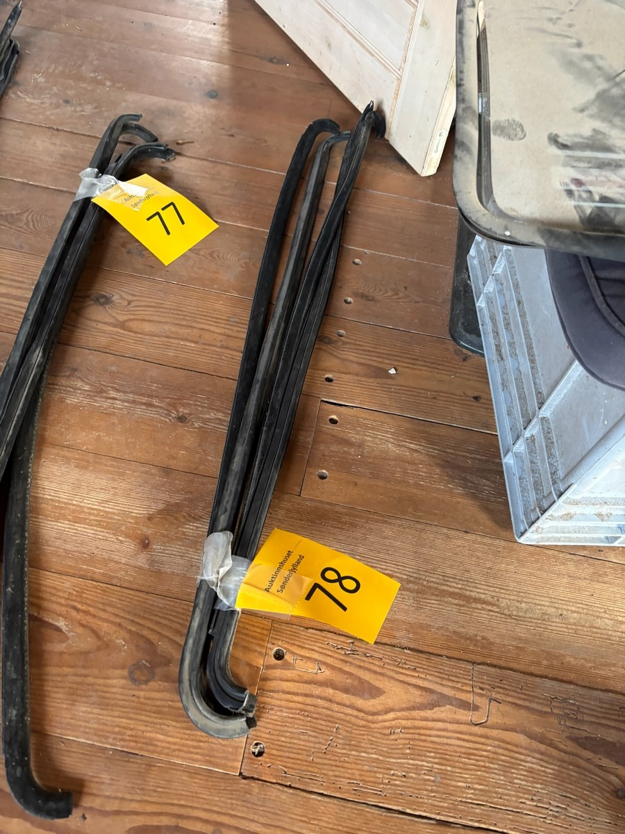 Gummilister Opel Kadett C til 2 døre