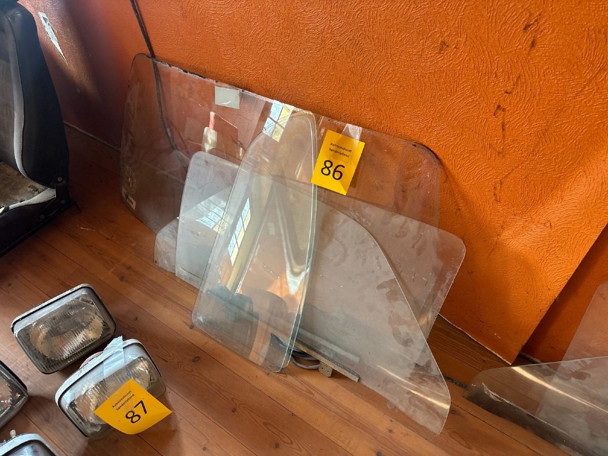 Frontrude og sideruder Opel Kadett C