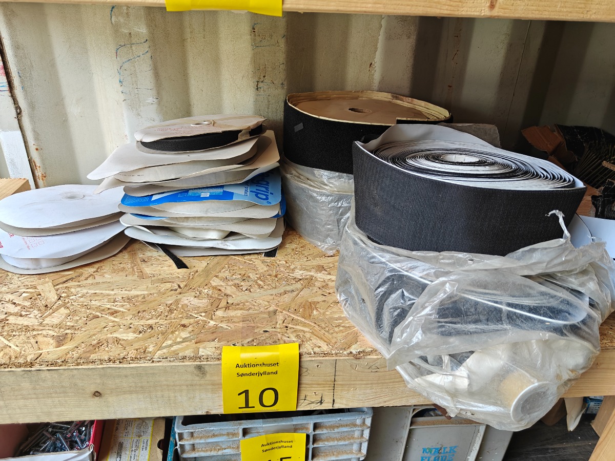 Div velcrobånd selvklæbende