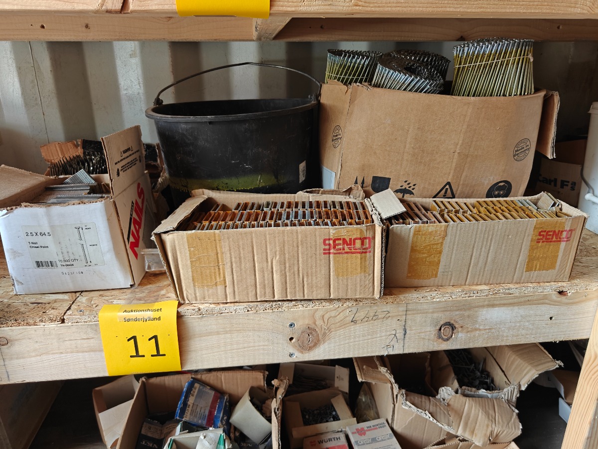 Søm & kramper til sømpistol