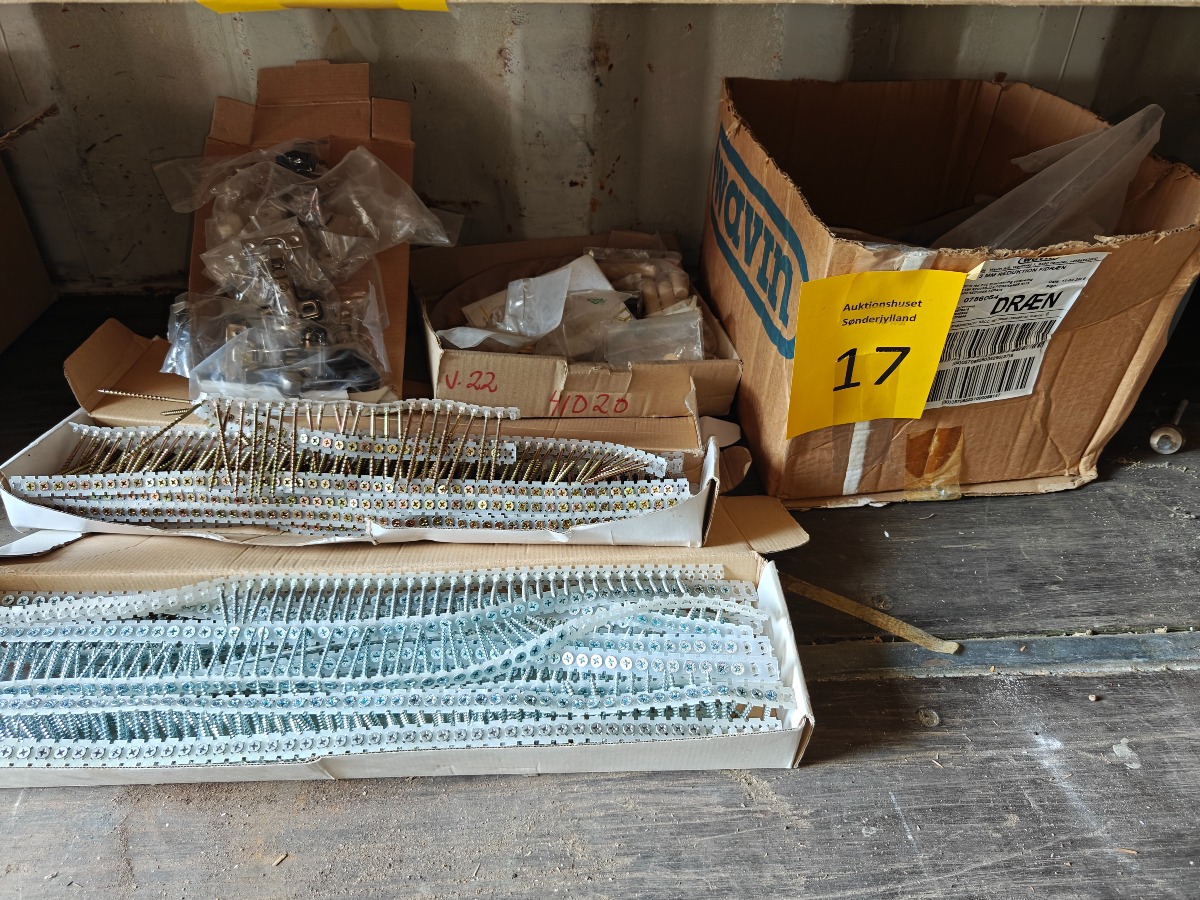 Gipsskruer på bånd 