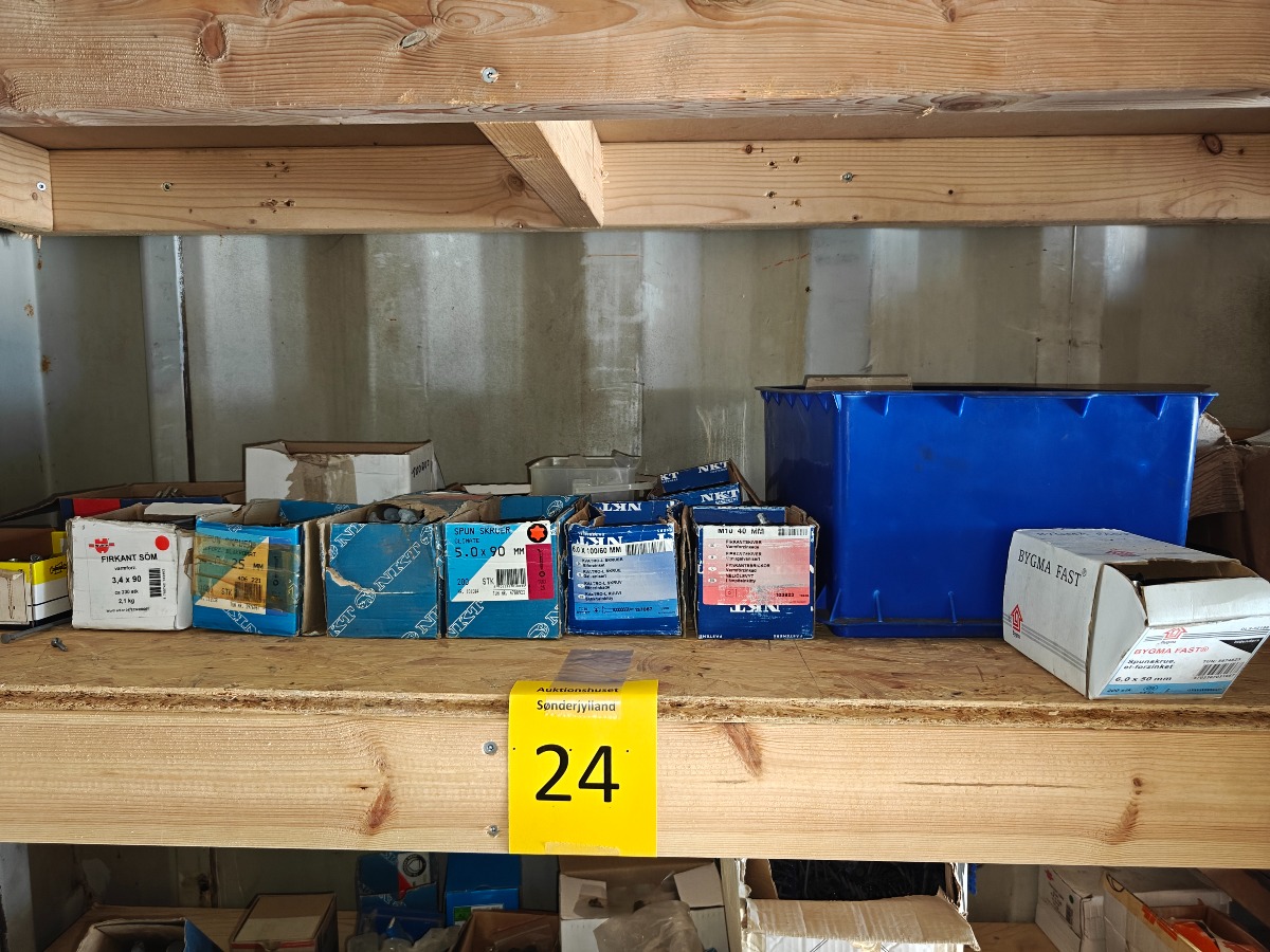 Div. søm, skruer & bolte