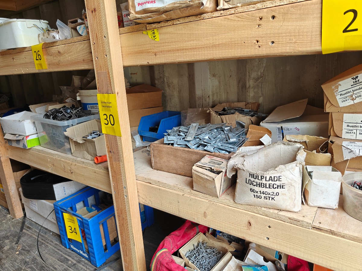 Div bindere, Rygningsbeslag