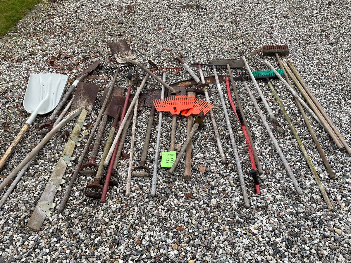 32 dele haveredskaber 