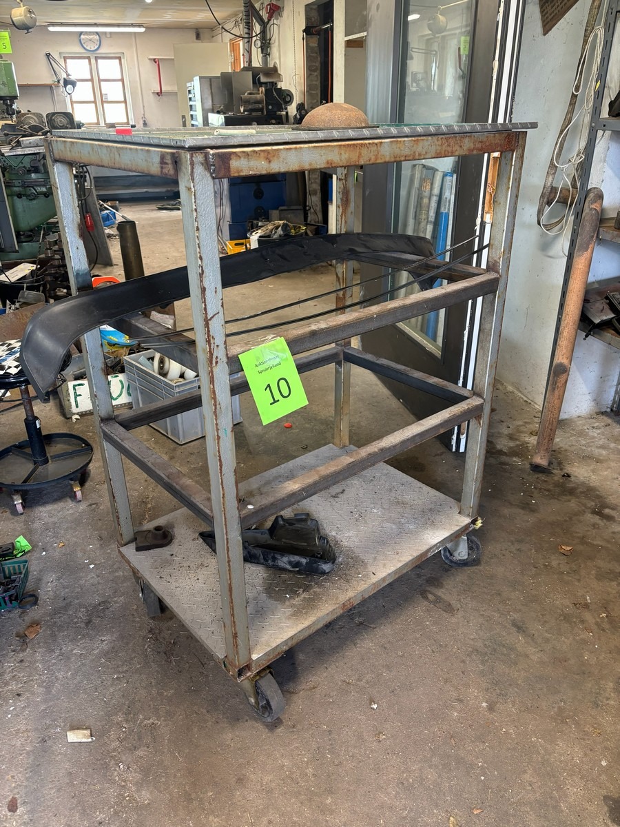 Rullebord / værkstedsvogn (Uden indhold)