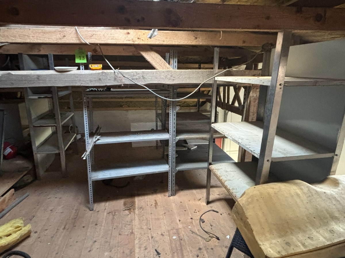 Diverse værksteds reoler (Forskellige str. og modeller) 