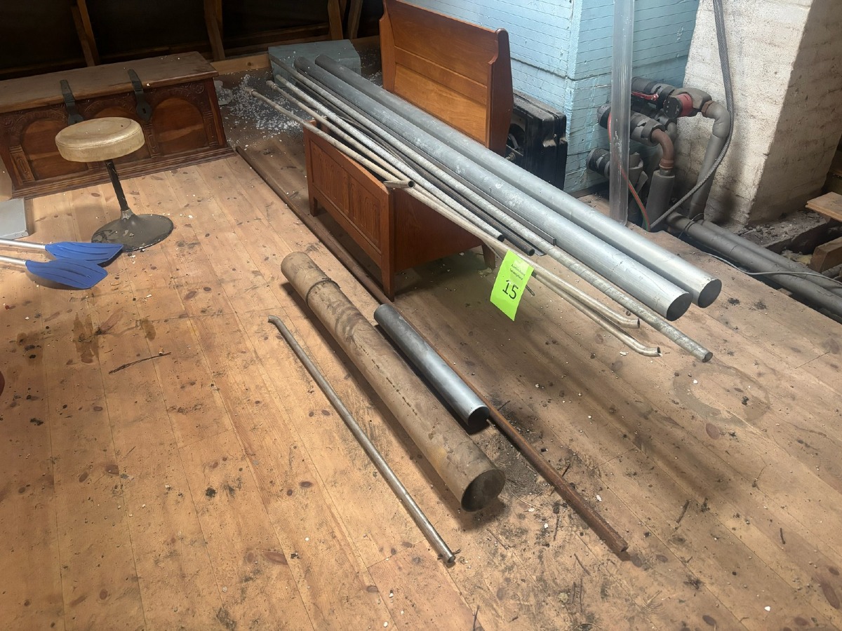 Blandet parti af rør og stænger