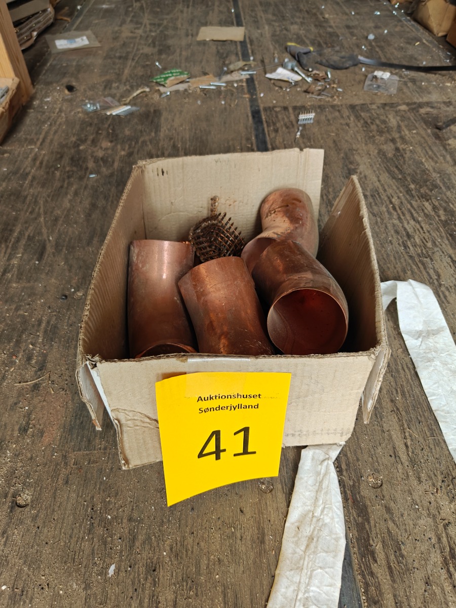 kobber tag nedløb bøjninger og søm