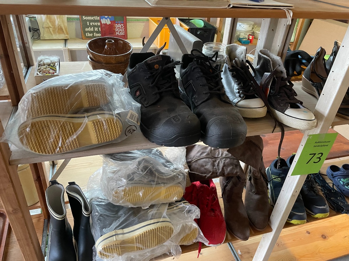 17 sæt fodtøj nye og nyere