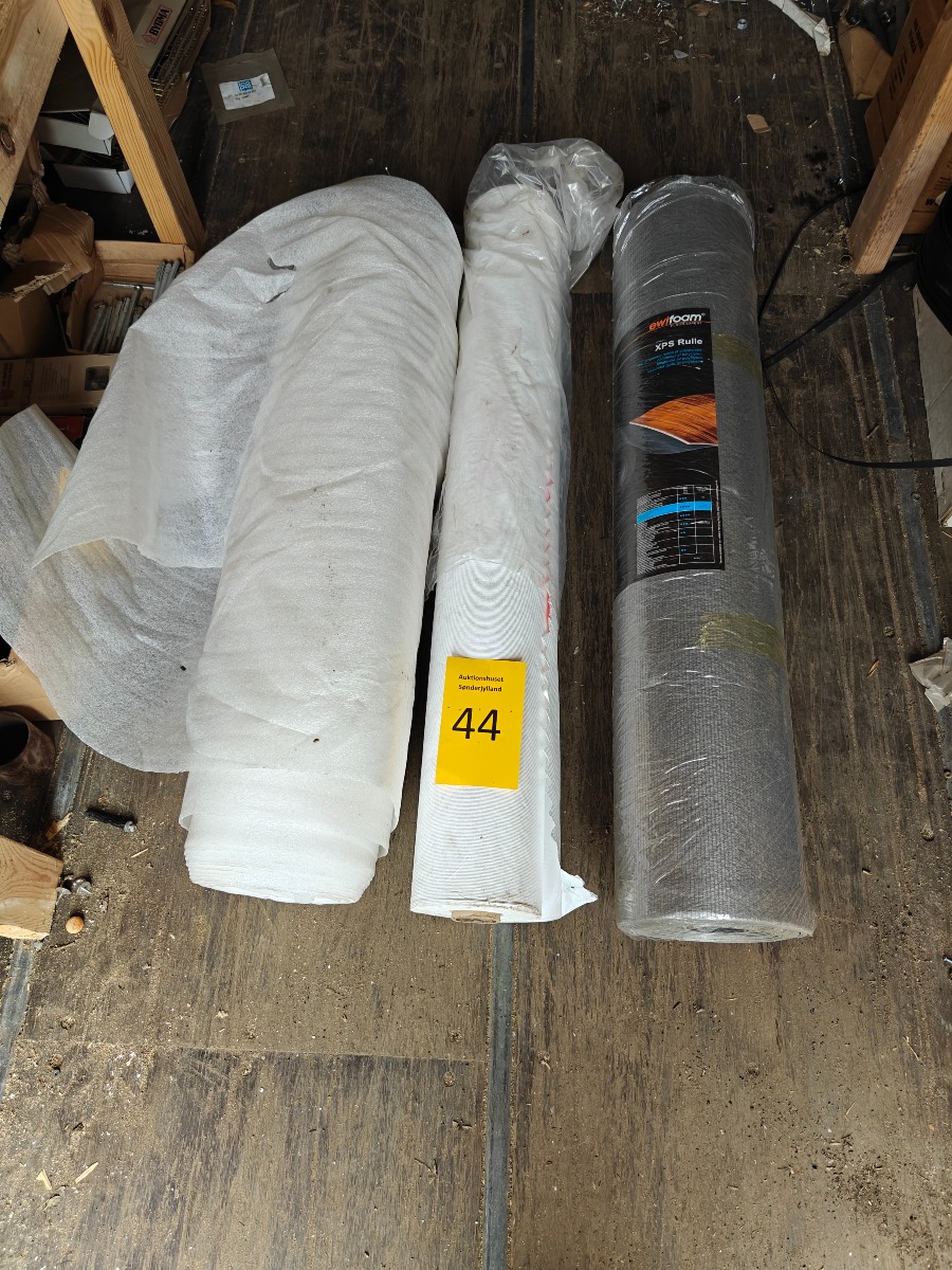 Rulle med gulv underlag