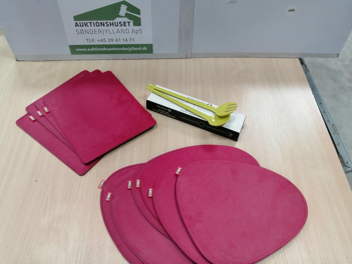 Dækkeservietter m. saltbestik