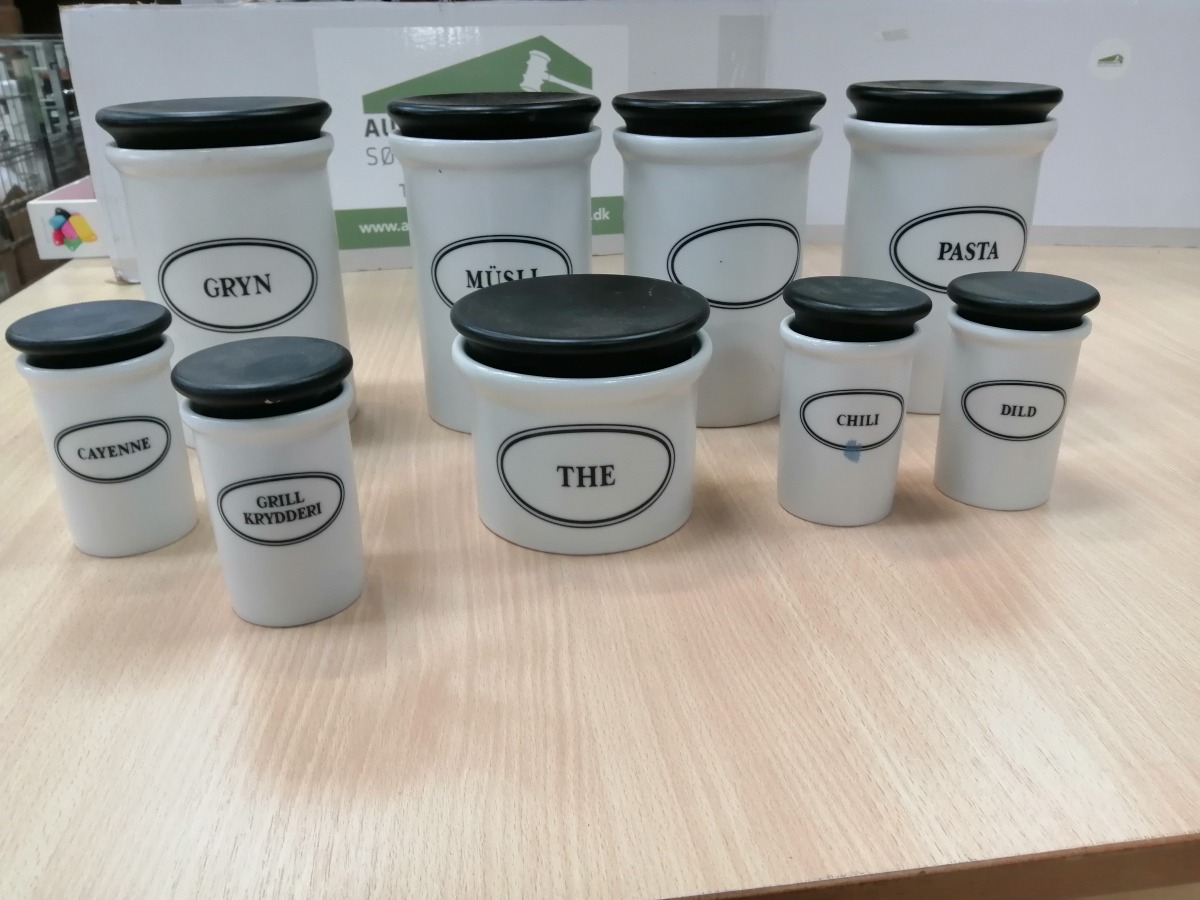 Krydderiglas - keramik