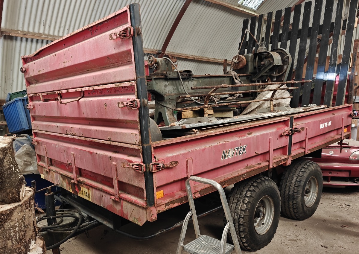 Tipvogn. Mrk: Navtek. Kimadan