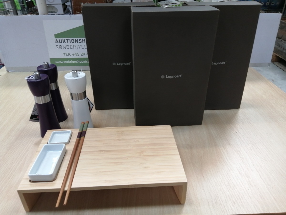 Sushisæt x 3 m. salt & Peber