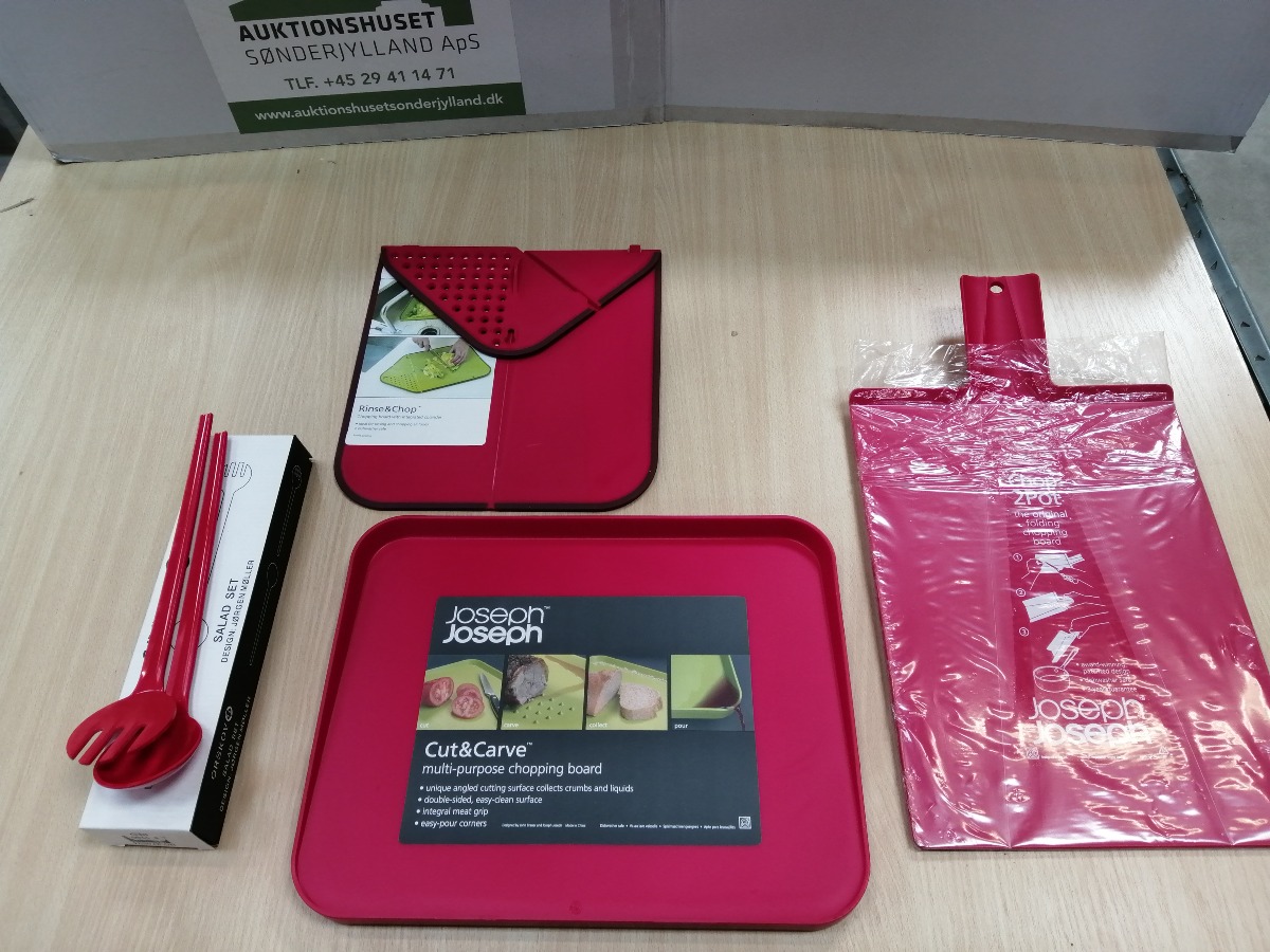 Skærebrætter og saltbestik