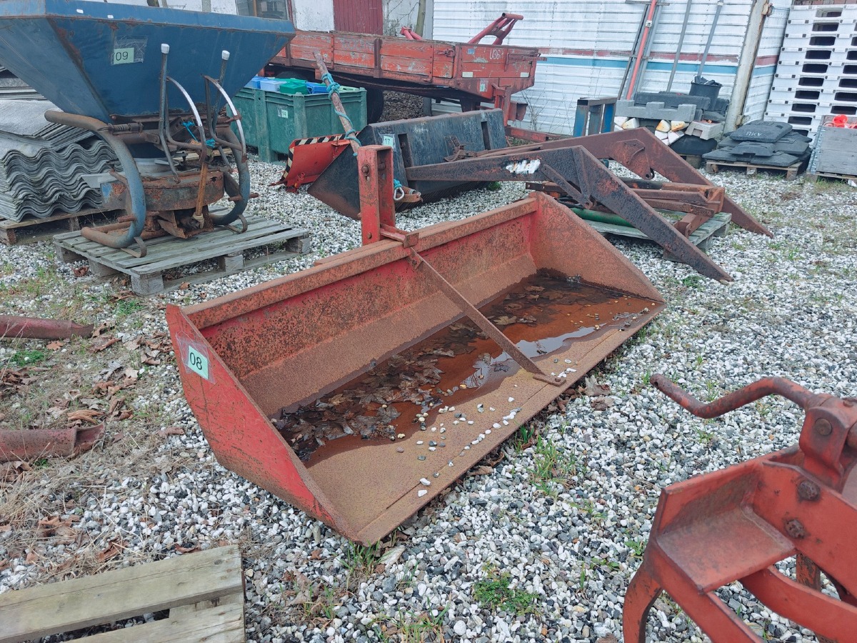 Bagtipskovl. Arbejdsbredde: 200 cm. 