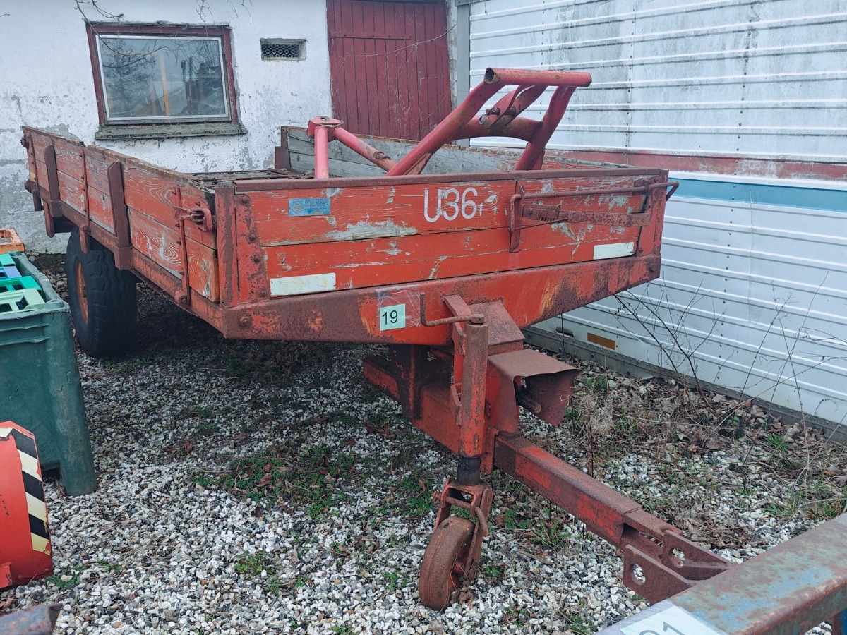 Aflæsservogn. Mrk: Roland - Vicon. Type: U36 76-105. Indhold på vogn medfølger ikke. 