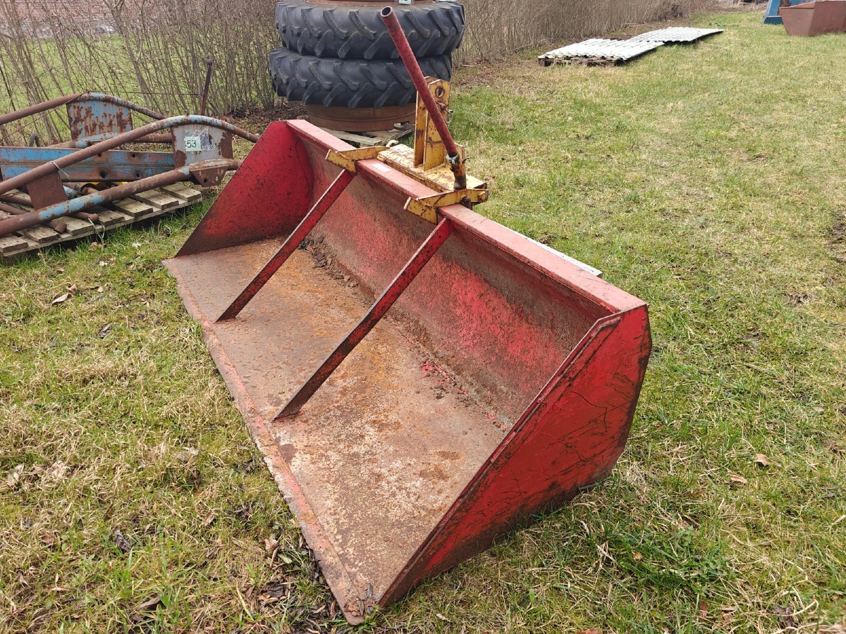 Bagtipskovl. Mrk: Jydeland. Arbejdsbredde: 200 cm. 