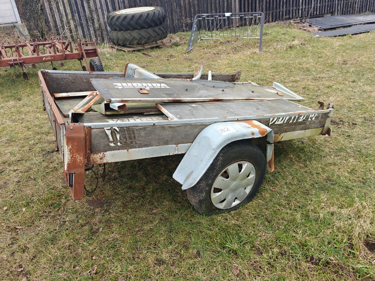 Trailer. Mrk: Variant. Model 502 D. Fra 1995. På plader, men uden papirer. Projekt. 