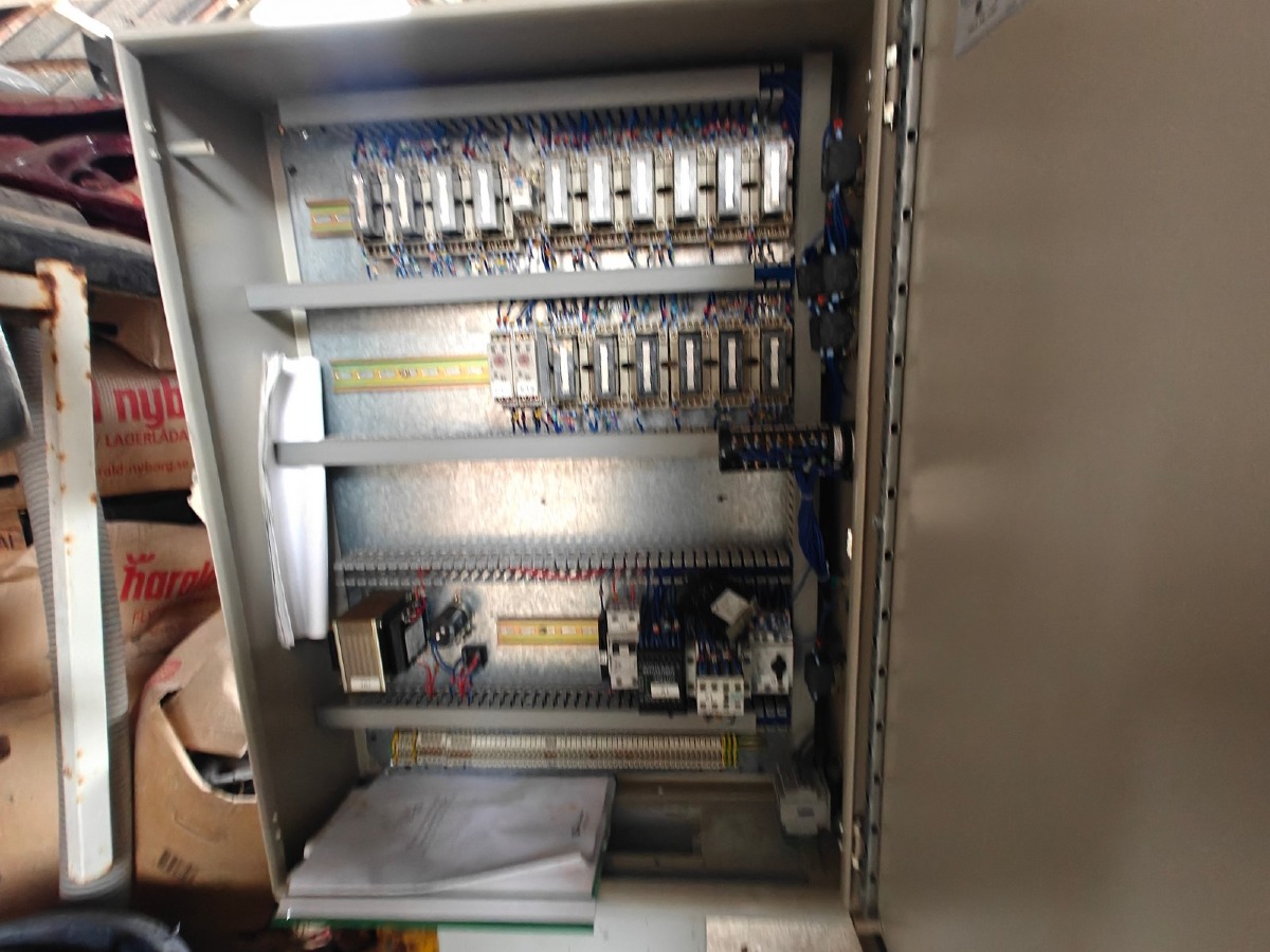 Styringsskab. Fra standsemaskine TK 5000. 