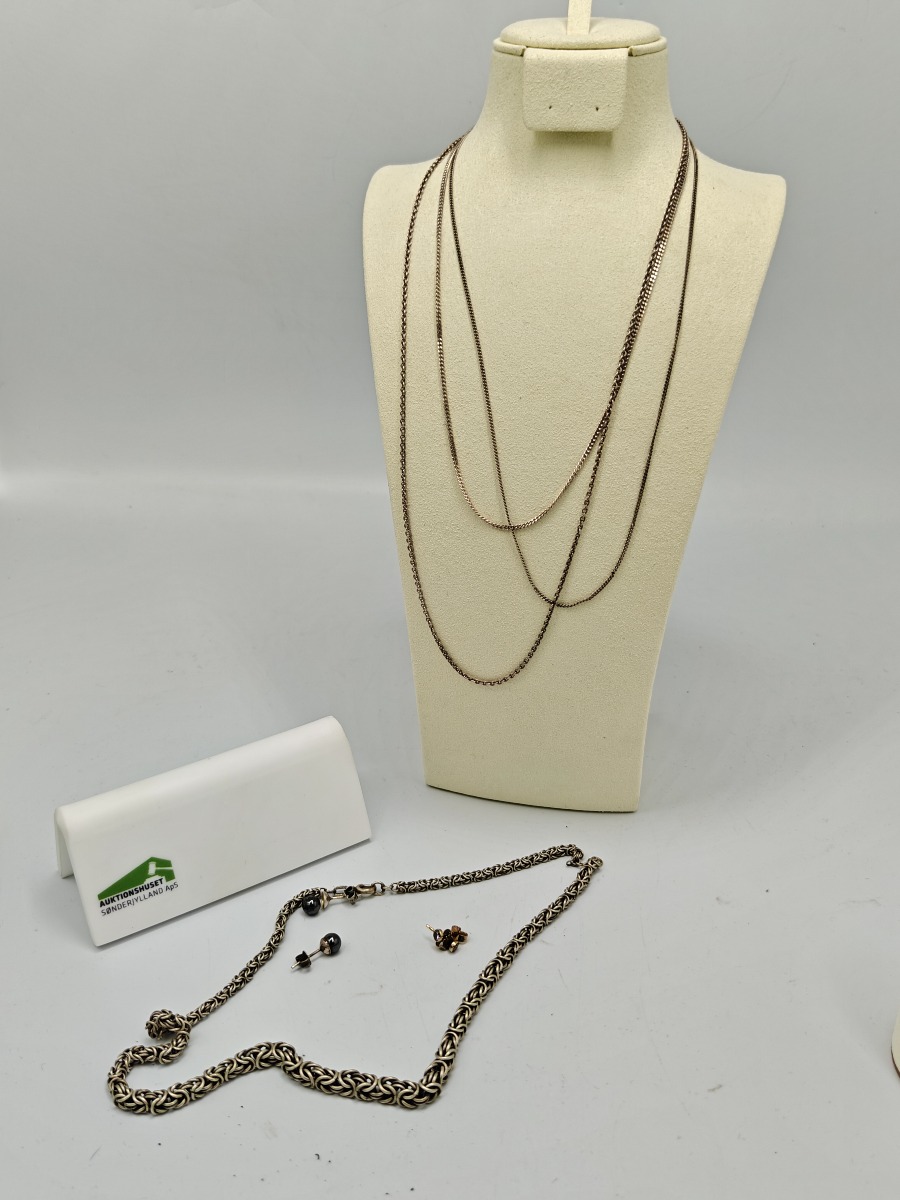 Sterlingsølv 925 kæder m.m.