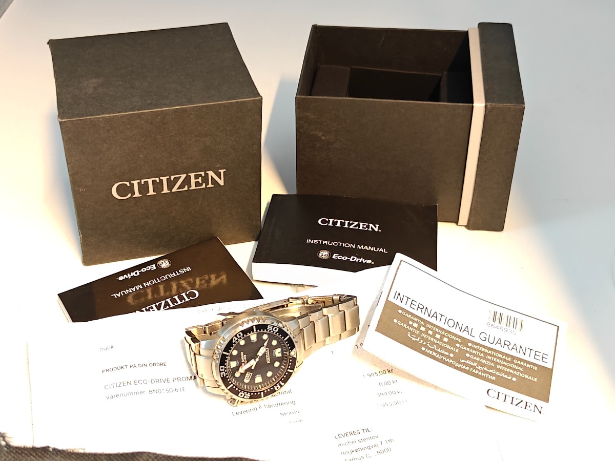 Citizen Eco-Divers herreur
