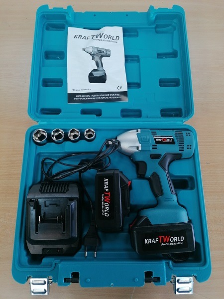 Kraftworld slagnøgle, 24V